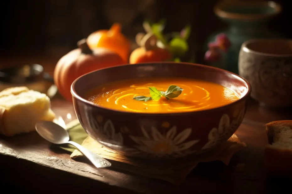 como fazer sopa de abóbora deliciosa