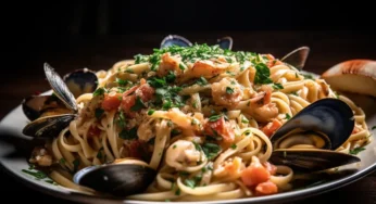 Linguine com Frutos do Mar: Uma Viagem ao Sabor do Mar