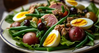 Salada Niçoise Francesa: Um Clássico do Sul da França