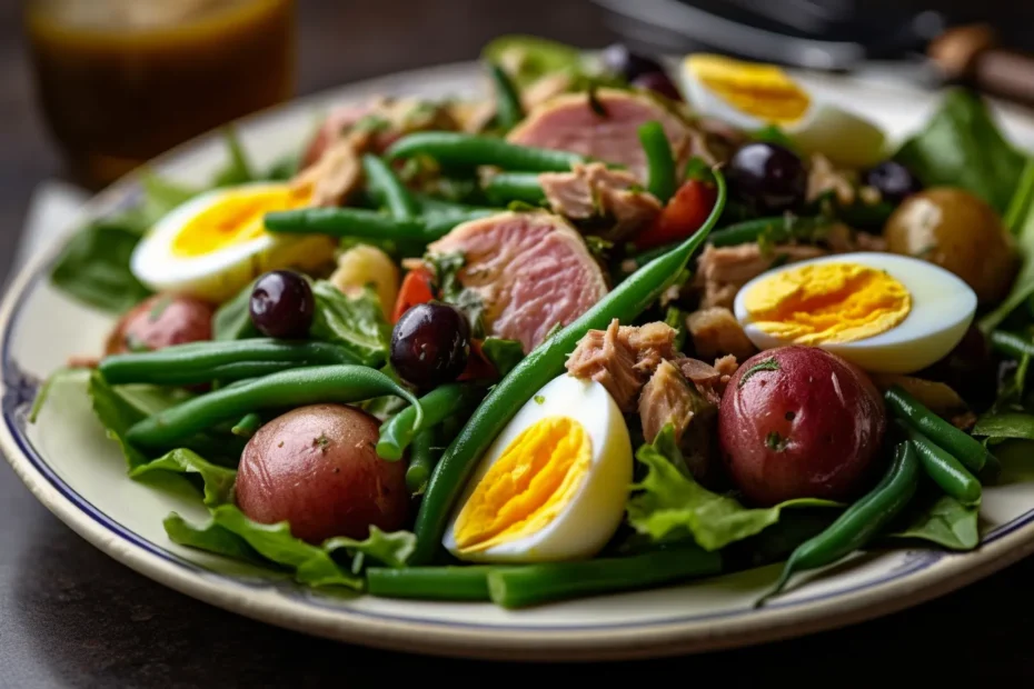 Salada Niçoise Francesa