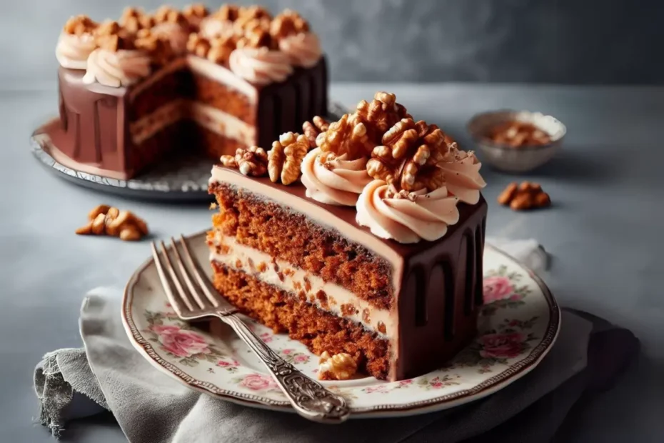 bolo de cenoura caseiro delicioso