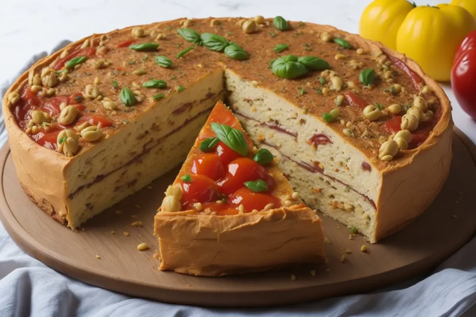 Torta de legumes deliciosa