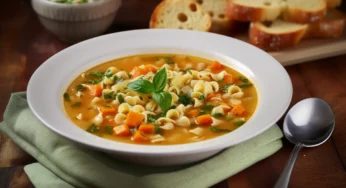 Sopa de Legumes com Macarrão: Alimentação Saudável